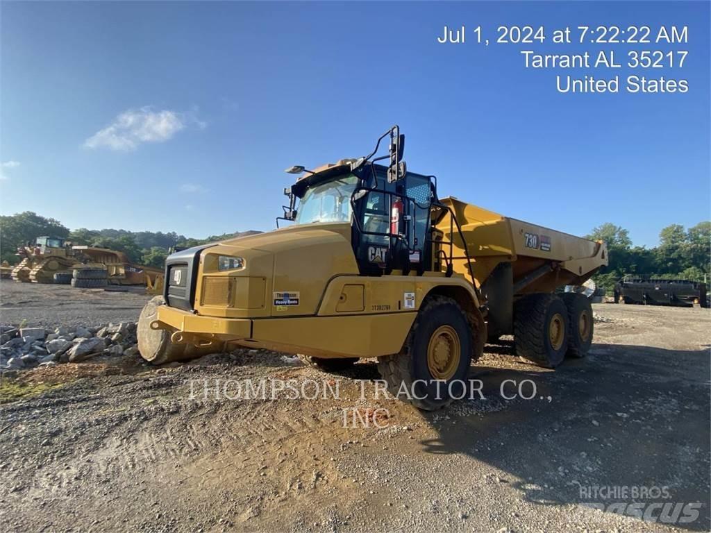 CAT 730 Шарнирно-сочленённые самосвалы