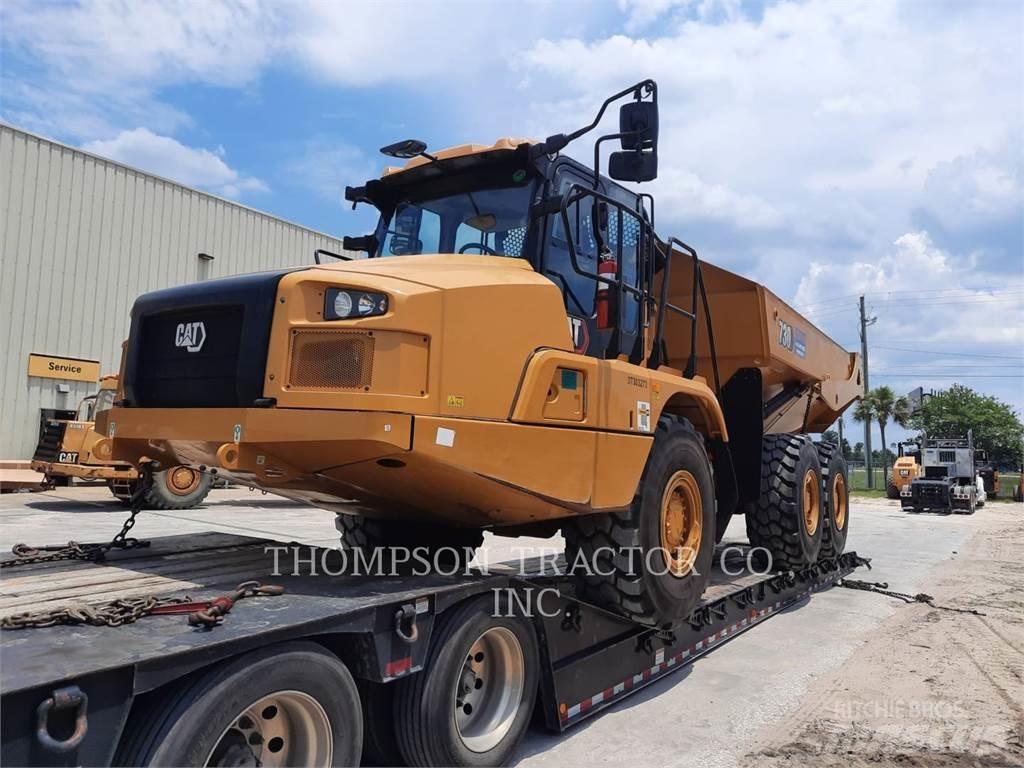 CAT 730 Шарнирно-сочленённые самосвалы