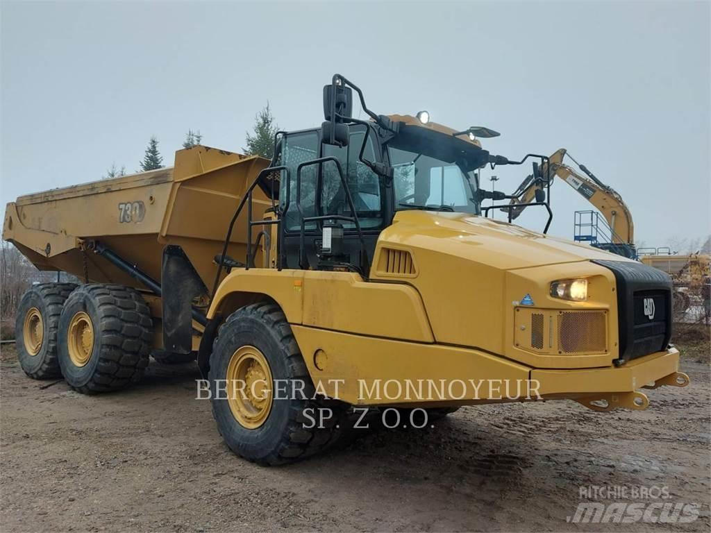 CAT 730 Шарнирно-сочленённые самосвалы