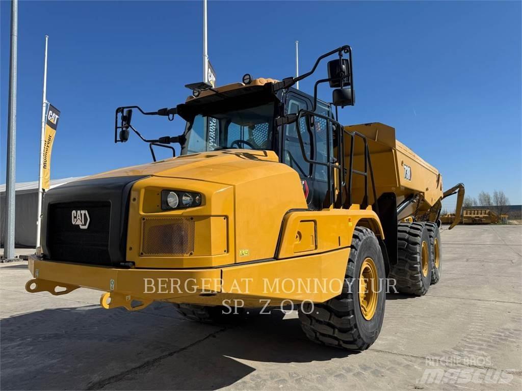 CAT 730 Шарнирно-сочленённые самосвалы