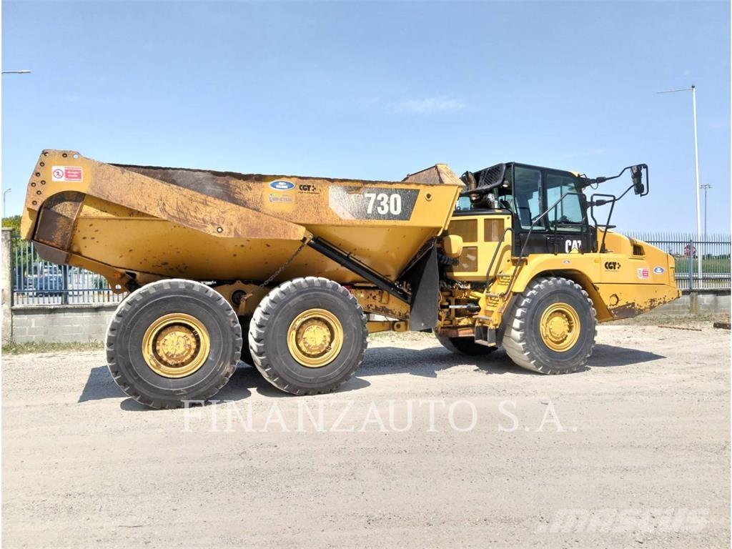 CAT 730 Шарнирно-сочленённые самосвалы