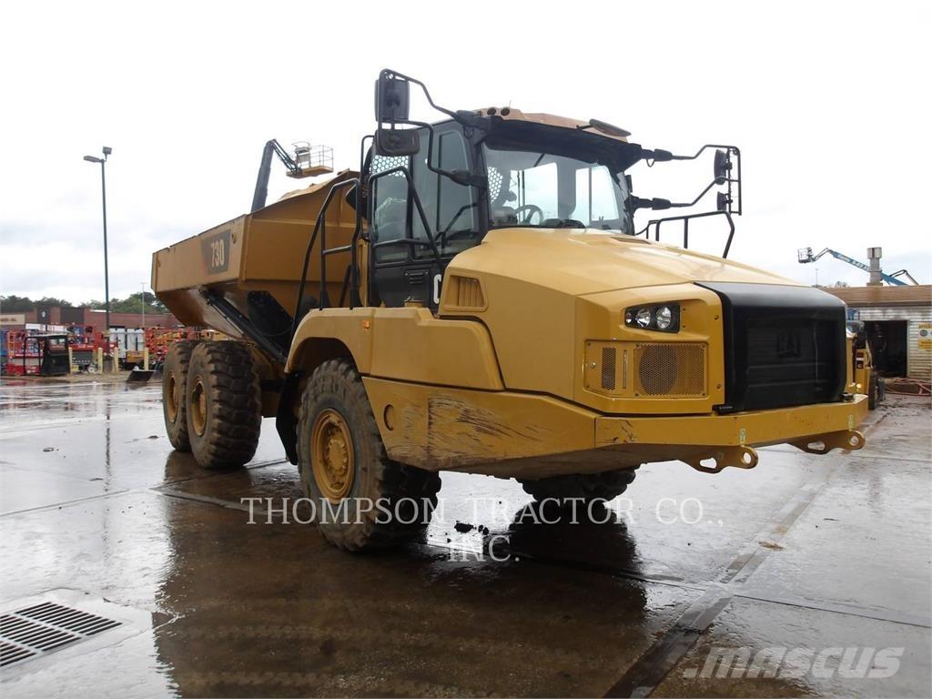 CAT 730 Шарнирно-сочленённые самосвалы