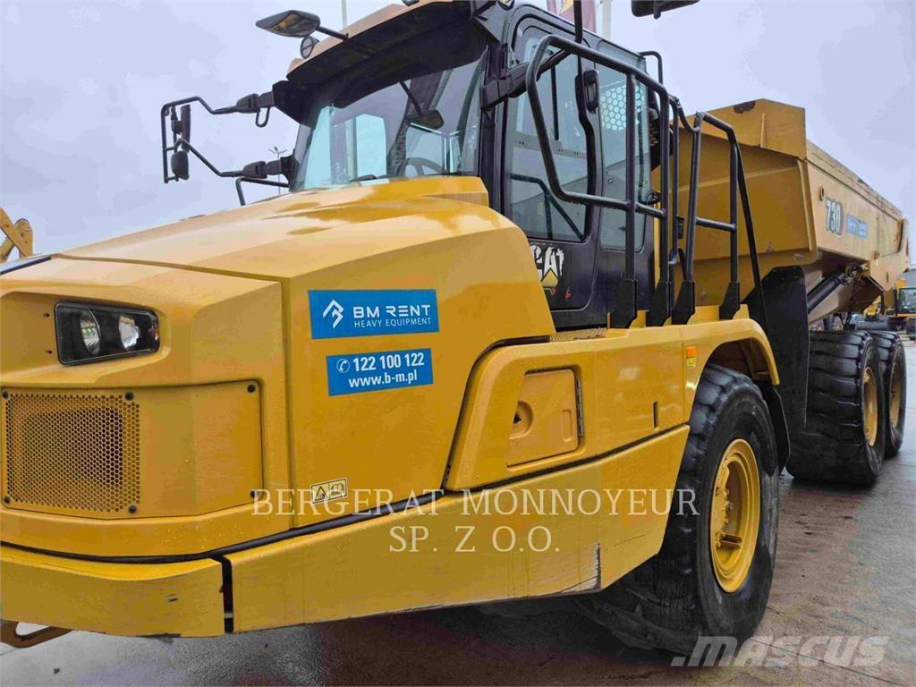 CAT 730 Шарнирно-сочленённые самосвалы