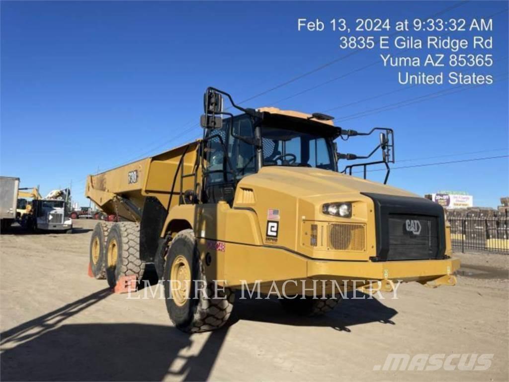 CAT 730-04 Шарнирно-сочленённые самосвалы