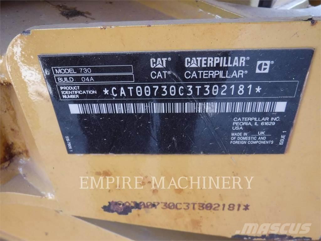 CAT 73004 Шарнирно-сочленённые самосвалы