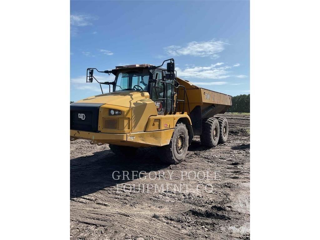 CAT 73004 Шарнирно-сочленённые самосвалы