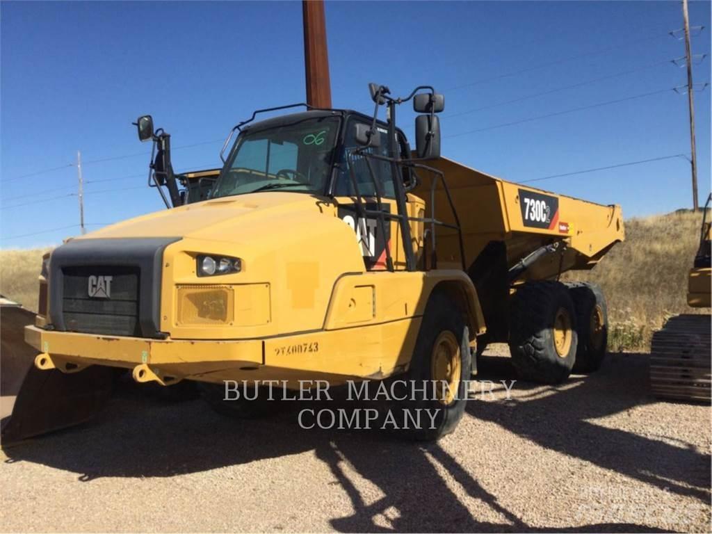CAT 730C2 Шарнирно-сочленённые самосвалы