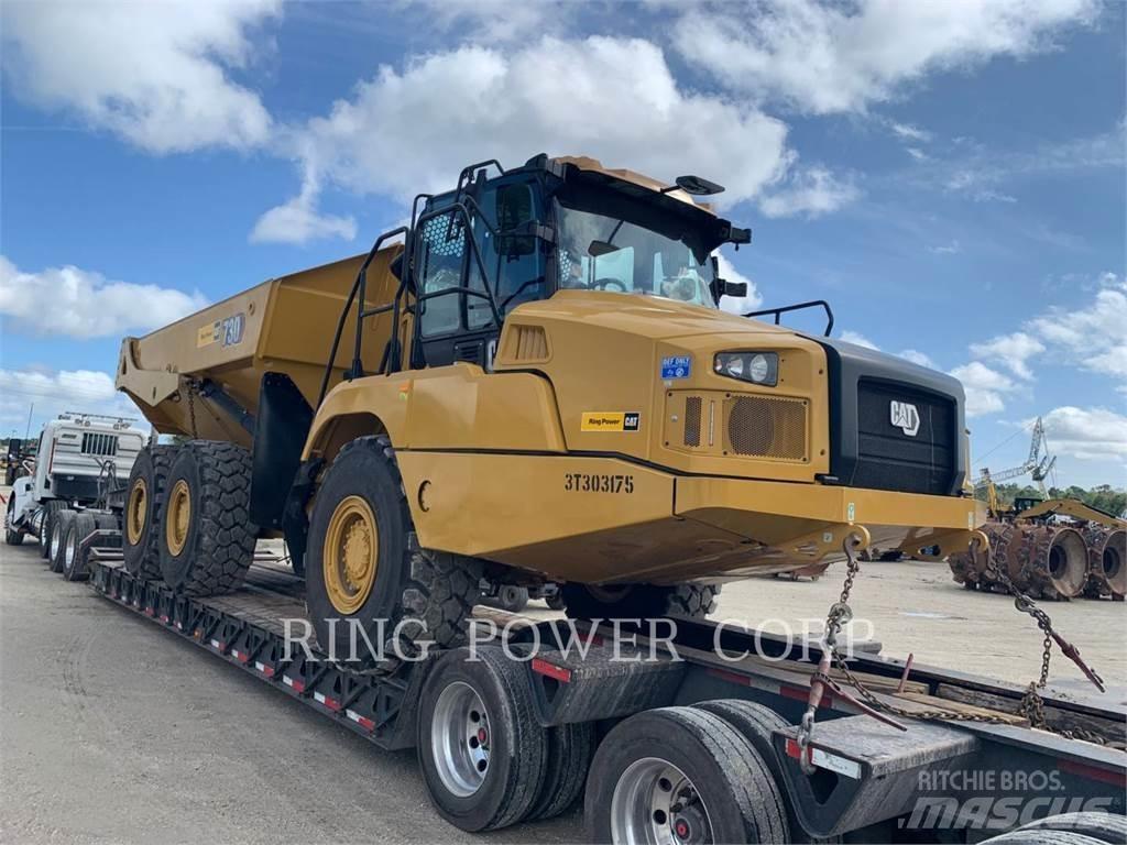 CAT 730TG Шарнирно-сочленённые самосвалы