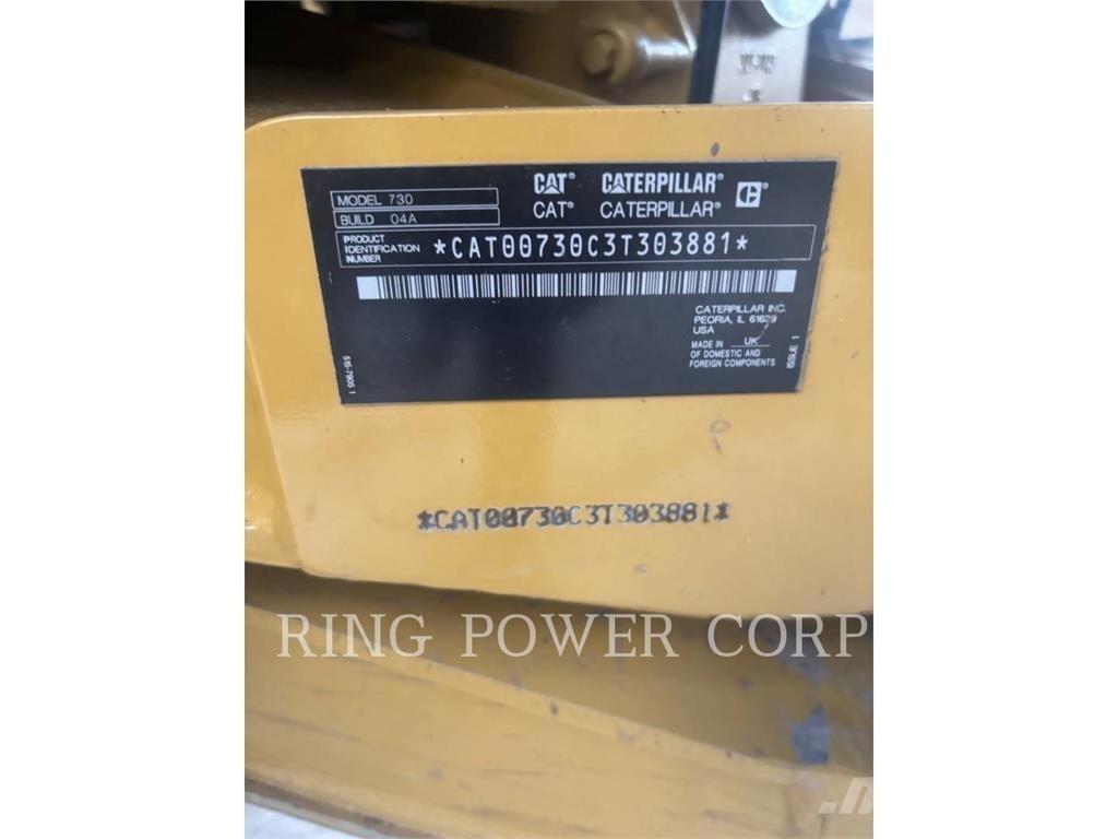 CAT 730TG Шарнирно-сочленённые самосвалы