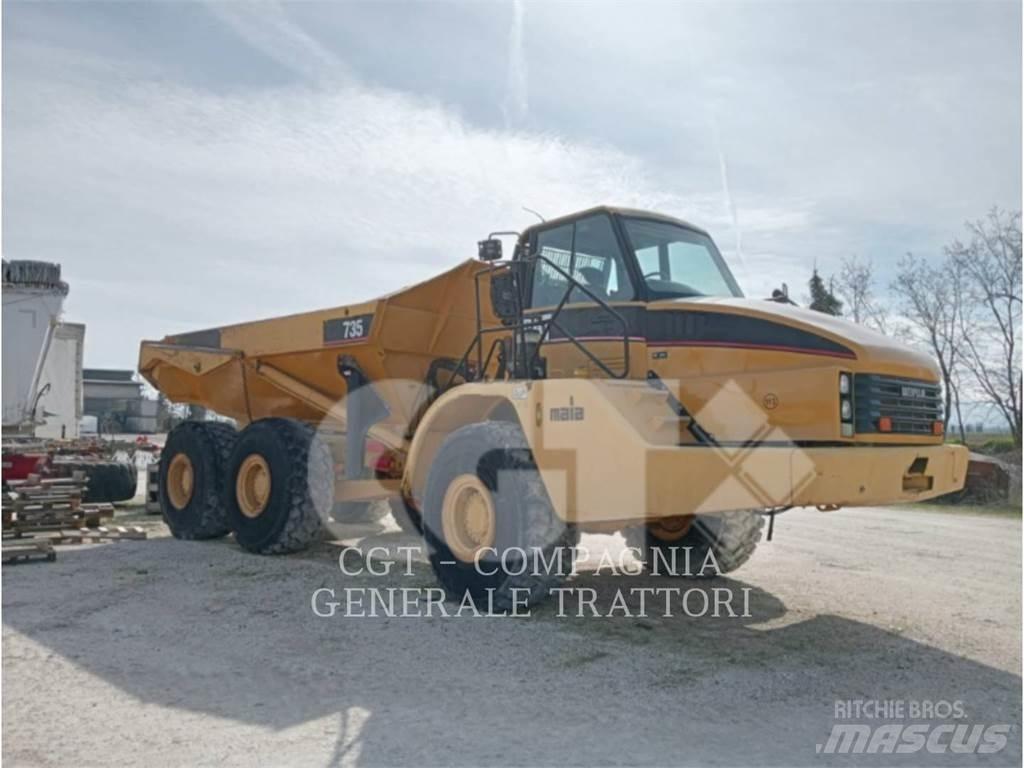 CAT 735 Шарнирно-сочленённые самосвалы