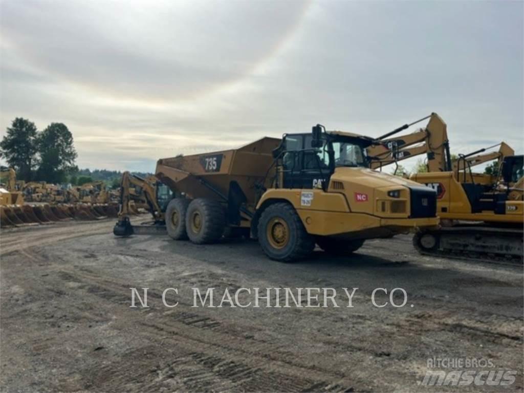 CAT 735 Грузовики-Самосвалы