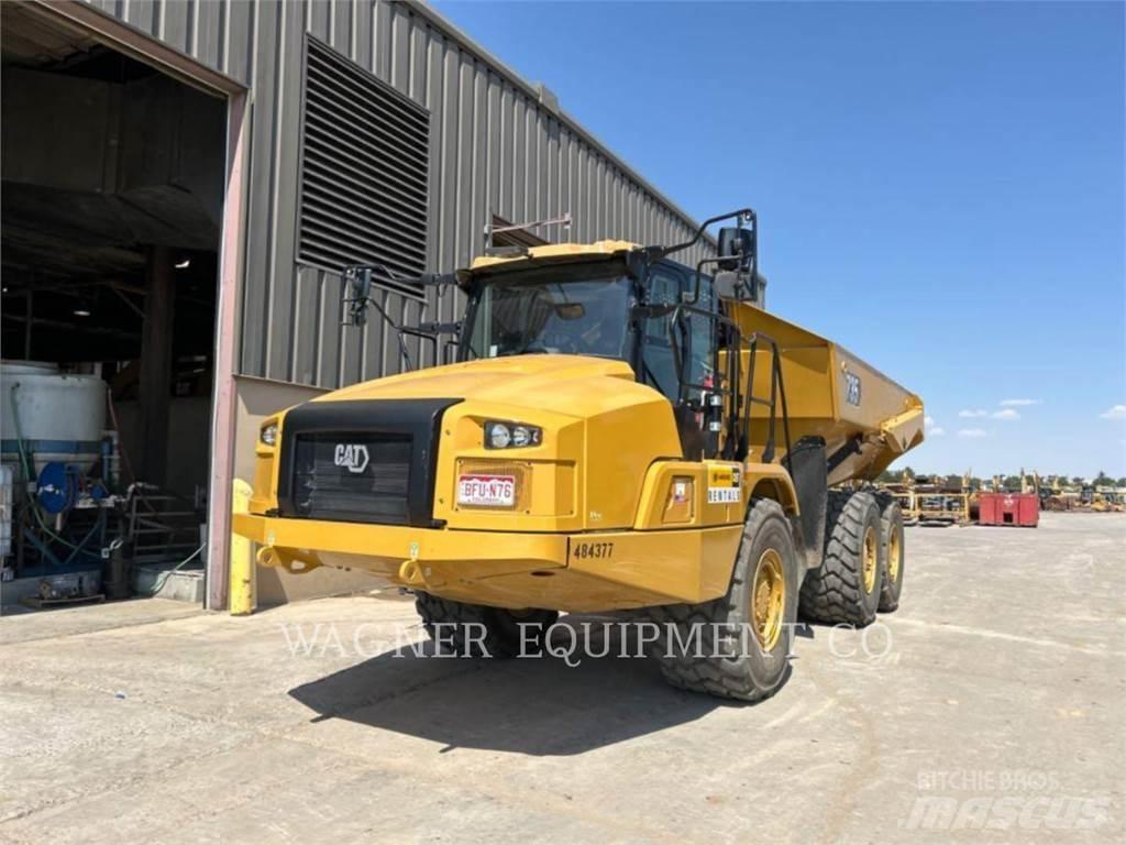 CAT 735 Шарнирно-сочленённые самосвалы