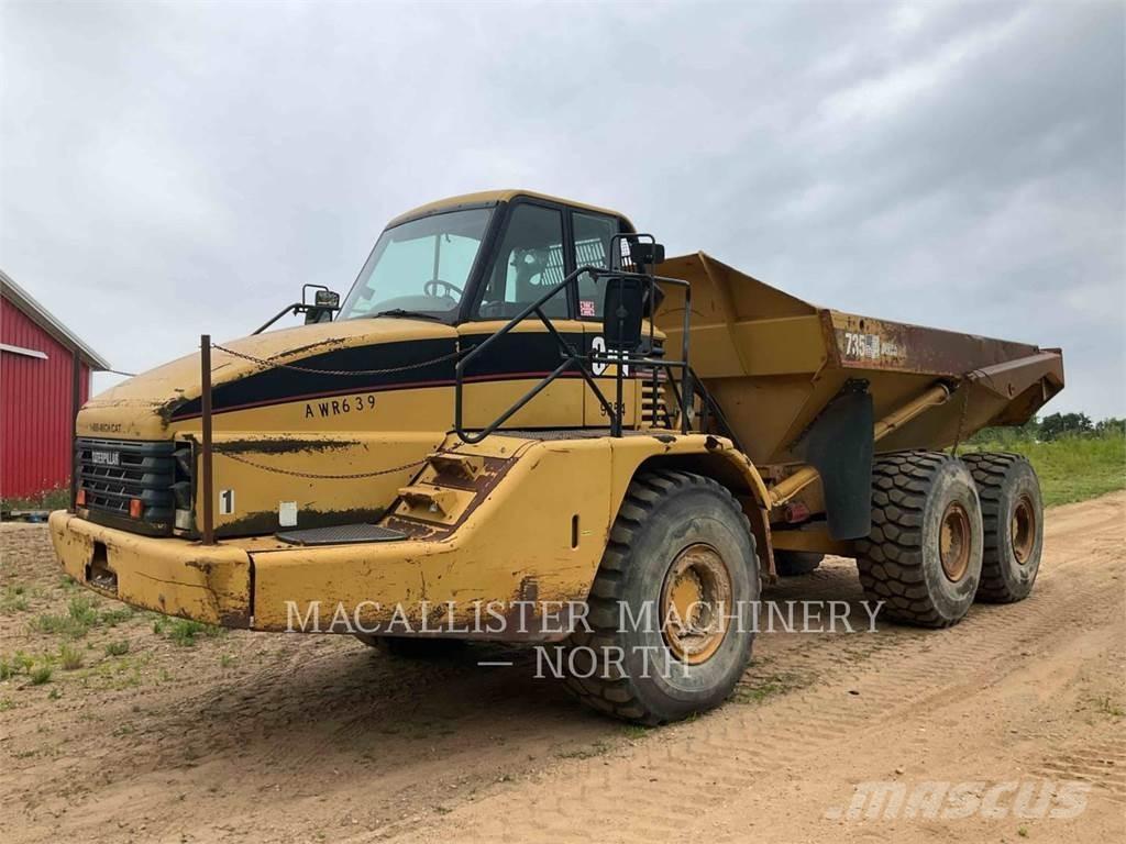 CAT 735 (OLD) Шарнирно-сочленённые самосвалы