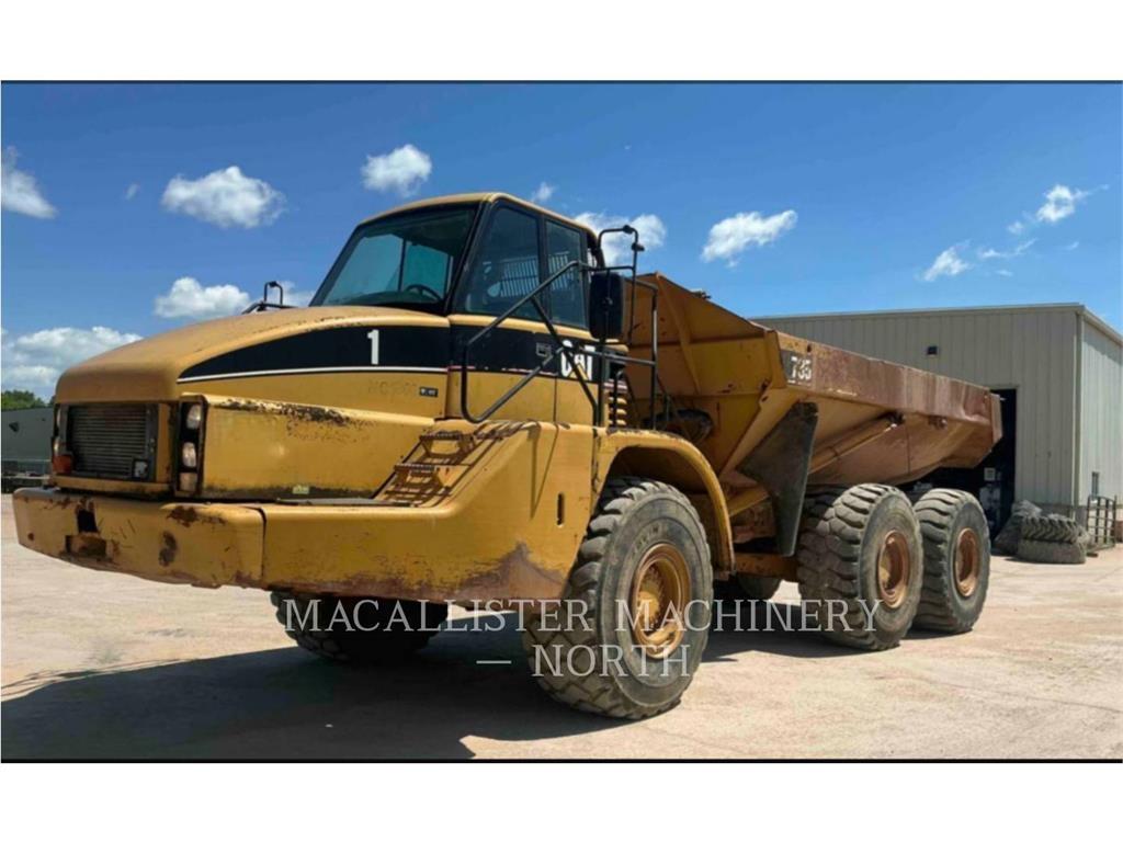 CAT 735 (OLD) Шарнирно-сочленённые самосвалы