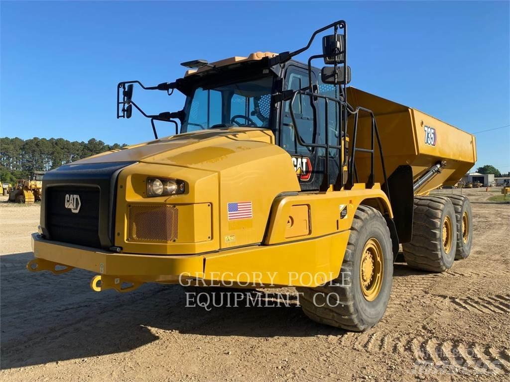 CAT 73504 Шарнирно-сочленённые самосвалы