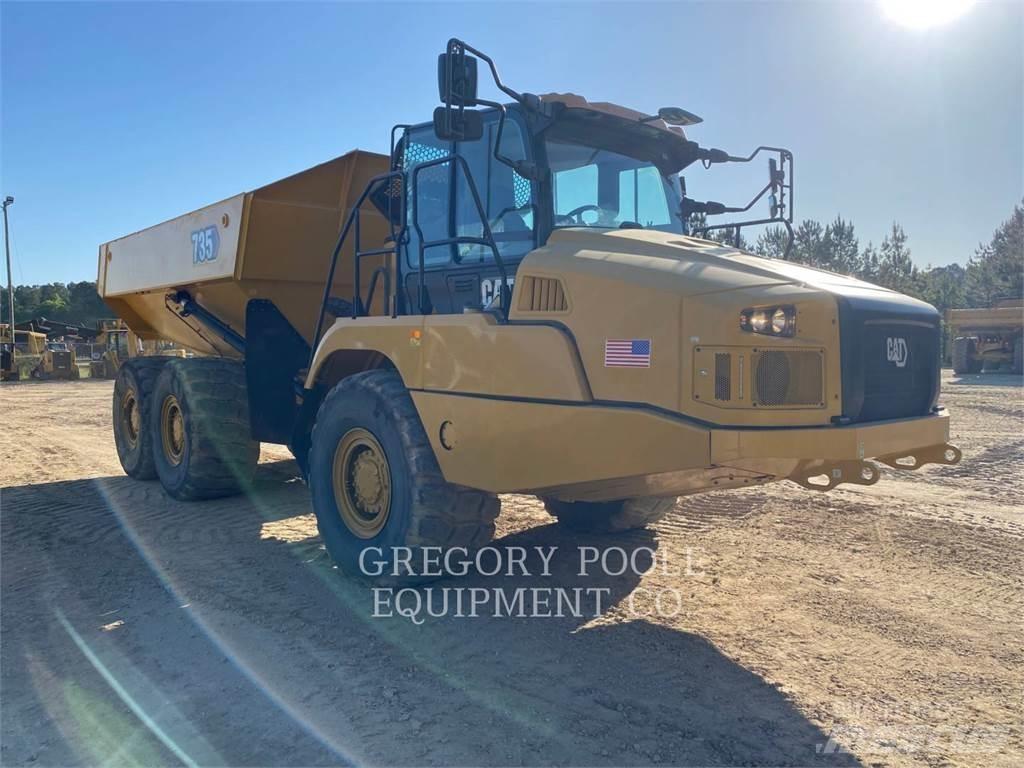 CAT 73504 Шарнирно-сочленённые самосвалы