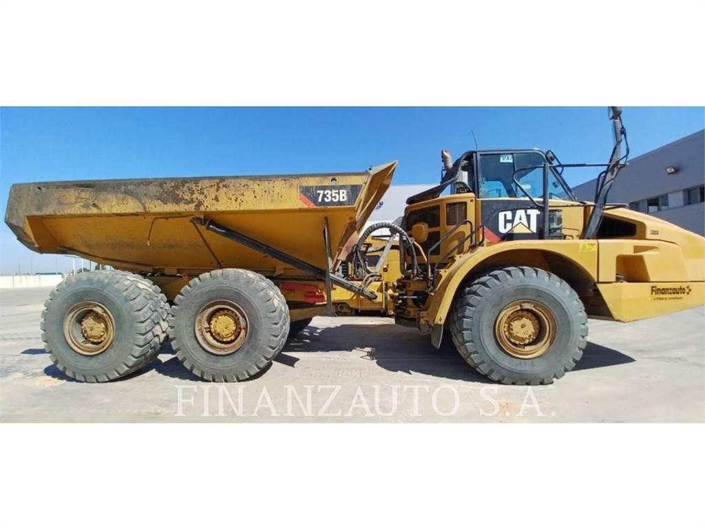 CAT 735B Шарнирно-сочленённые самосвалы