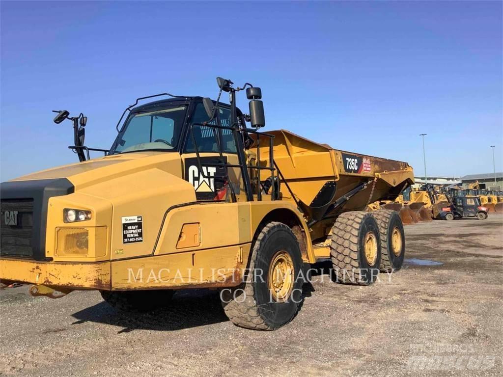 CAT 735C Шарнирно-сочленённые самосвалы