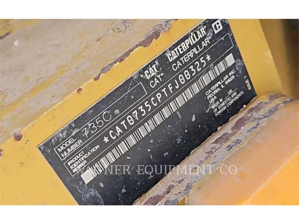 CAT 735C Шарнирно-сочленённые самосвалы
