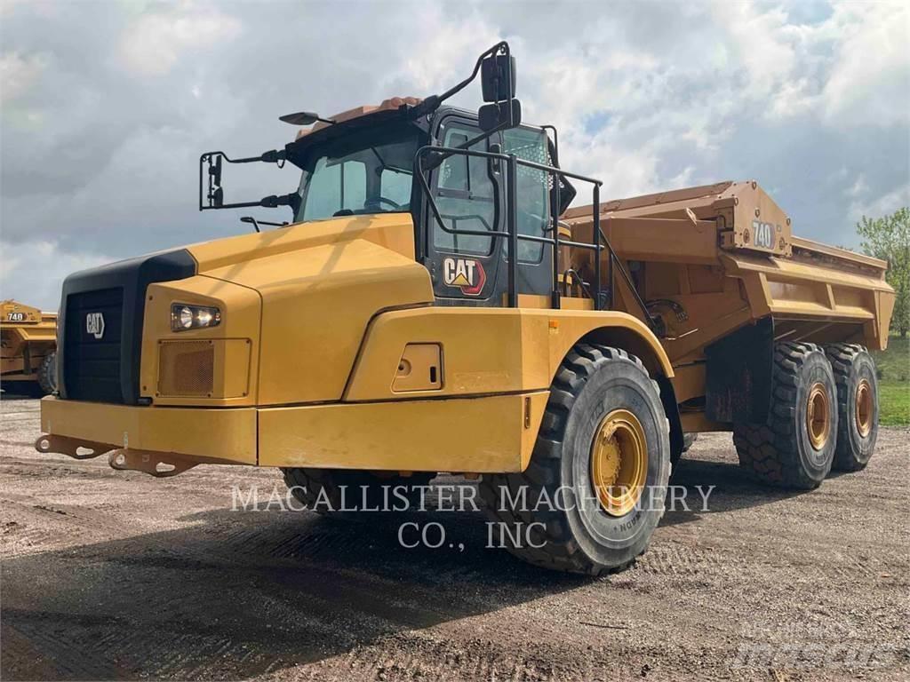CAT 740 EJECTOR Шарнирно-сочленённые самосвалы