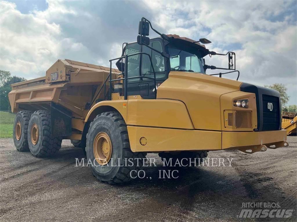 CAT 740 EJECTOR Шарнирно-сочленённые самосвалы