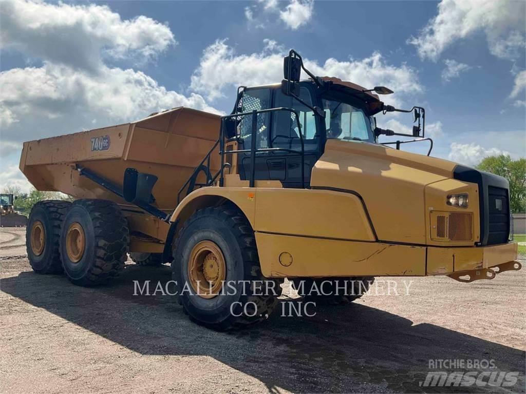 CAT 740 GC Шарнирно-сочленённые самосвалы