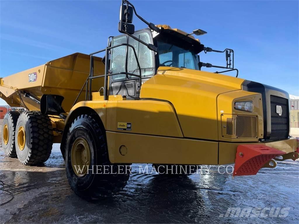 CAT 740 GC TG Шарнирно-сочленённые самосвалы
