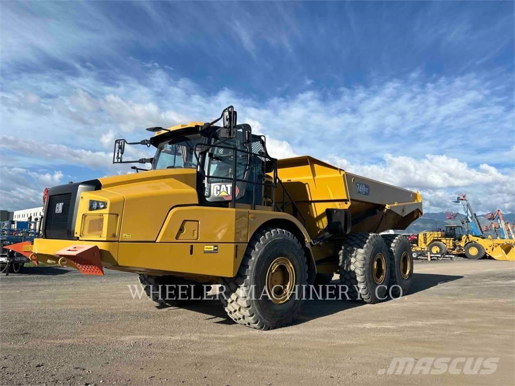 CAT 740 GC TG Шарнирно-сочленённые самосвалы