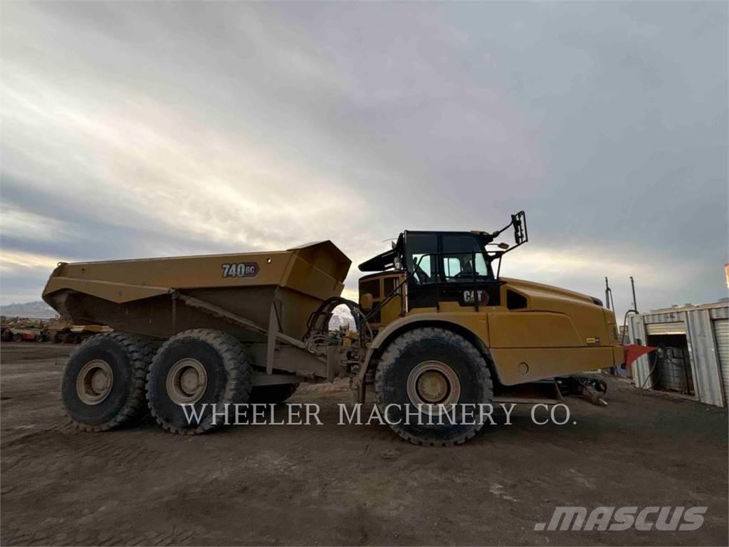 CAT 740 GC TG Шарнирно-сочленённые самосвалы
