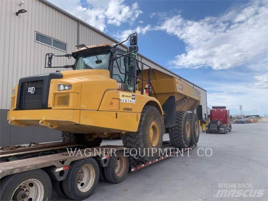 CAT 740GC Шарнирно-сочленённые самосвалы