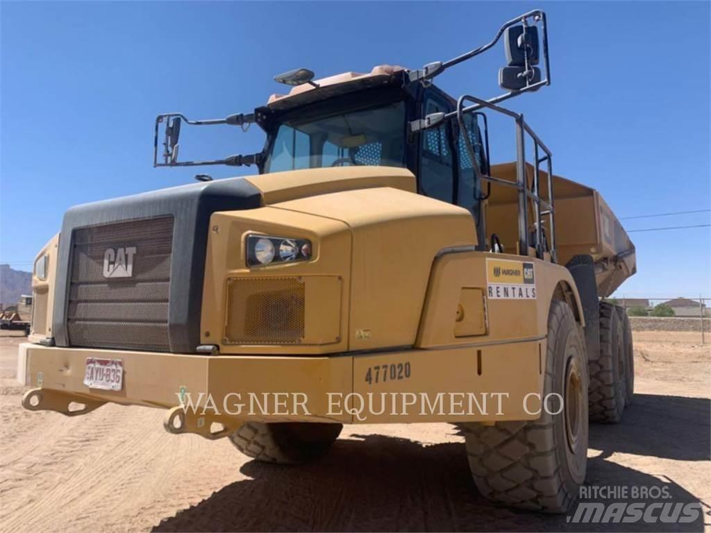 CAT 740GC Шарнирно-сочленённые самосвалы