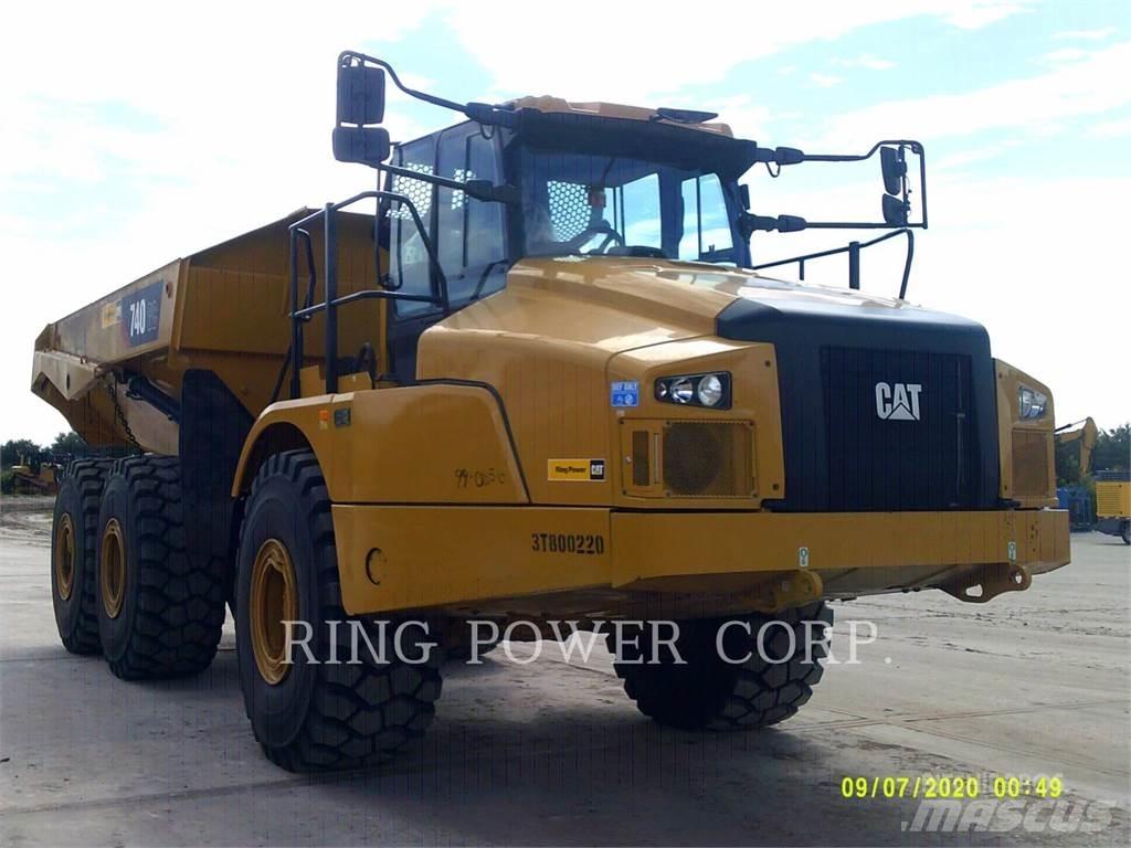 CAT 740GCTG Шарнирно-сочленённые самосвалы