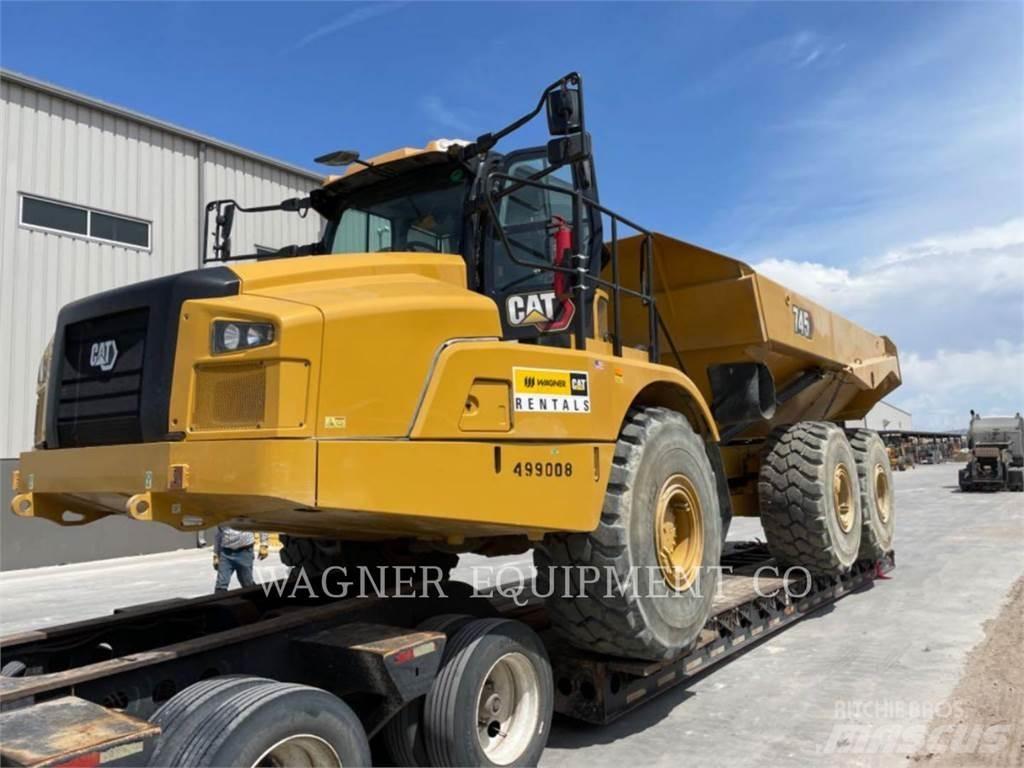 CAT 745 Шарнирно-сочленённые самосвалы