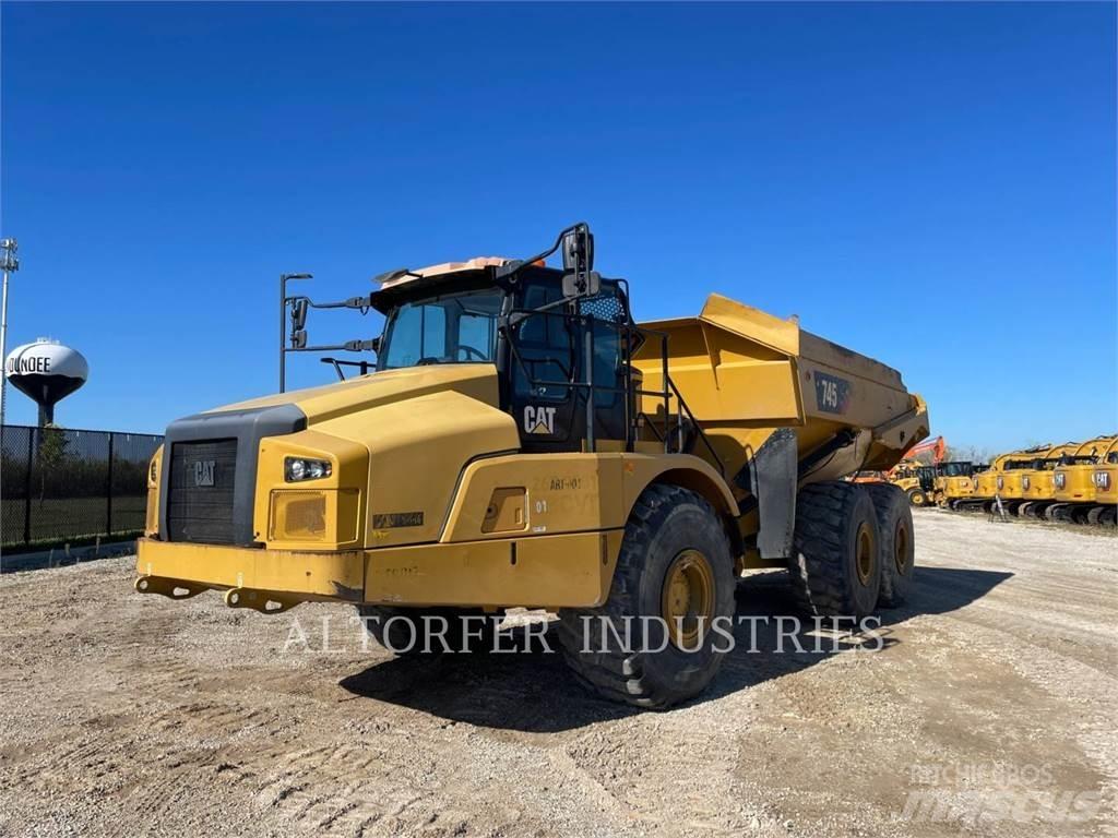 CAT 745 Шарнирно-сочленённые самосвалы