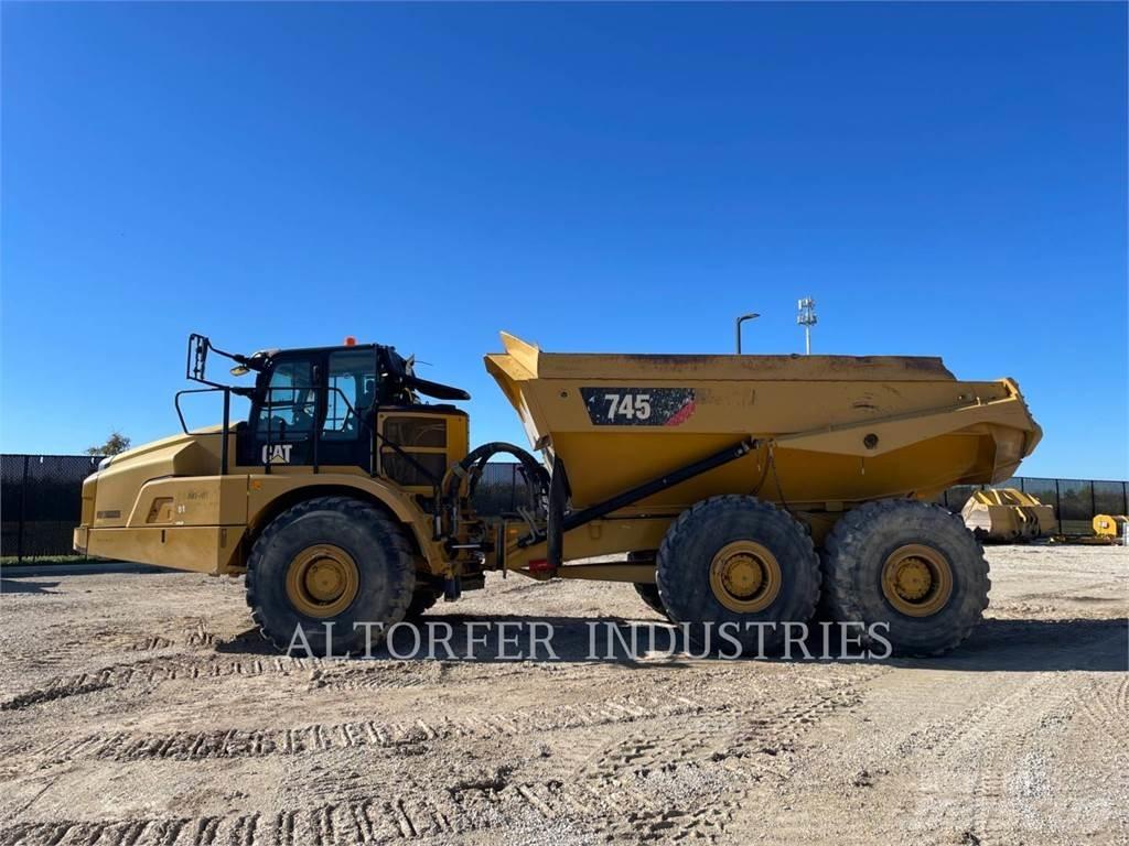CAT 745 Шарнирно-сочленённые самосвалы