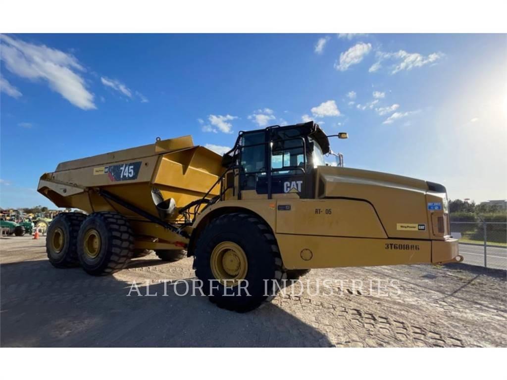 CAT 745 Шарнирно-сочленённые самосвалы