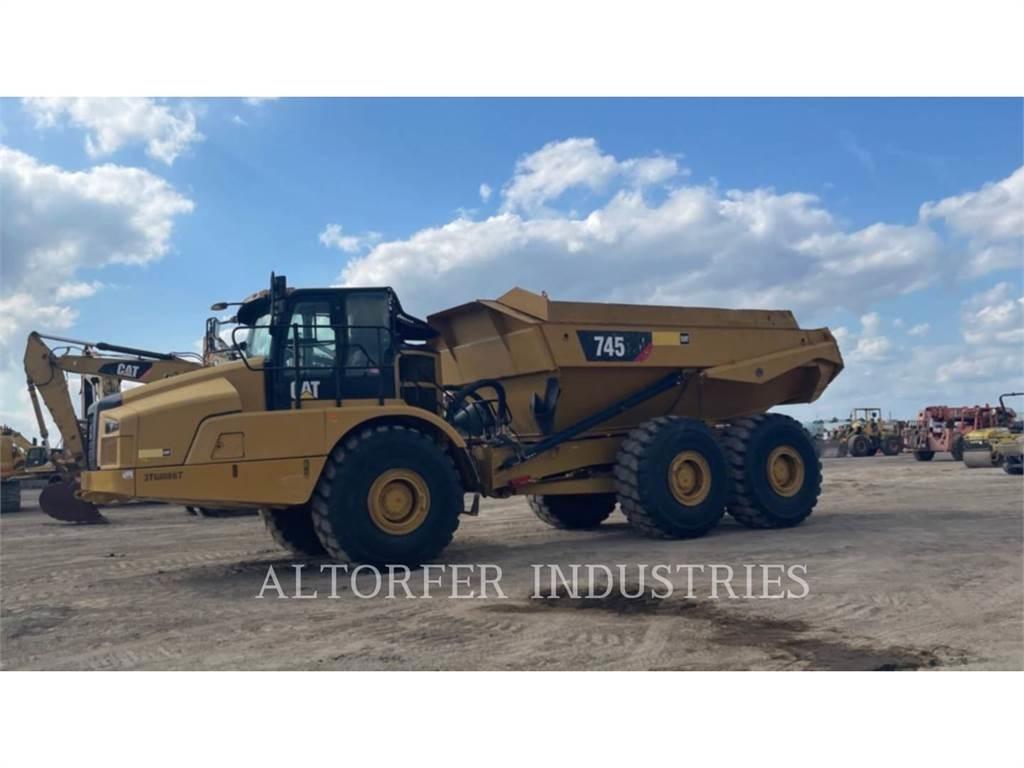 CAT 745 Шарнирно-сочленённые самосвалы