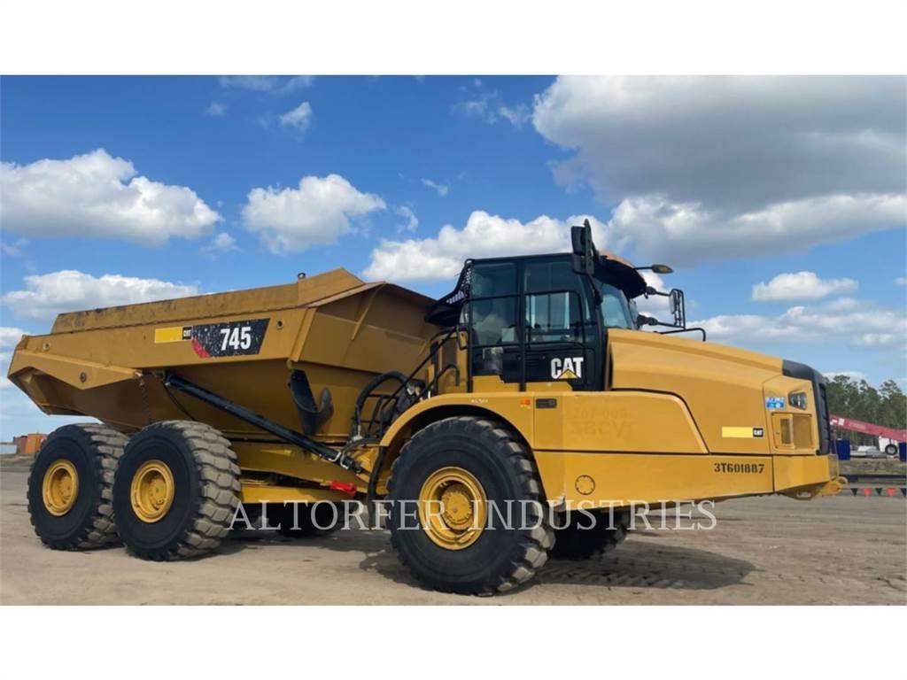 CAT 745 Шарнирно-сочленённые самосвалы