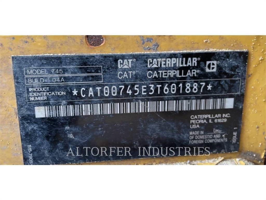 CAT 745 Шарнирно-сочленённые самосвалы