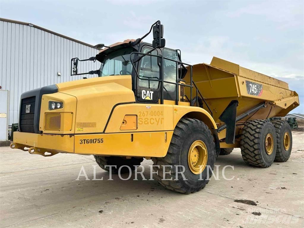 CAT 745 Шарнирно-сочленённые самосвалы
