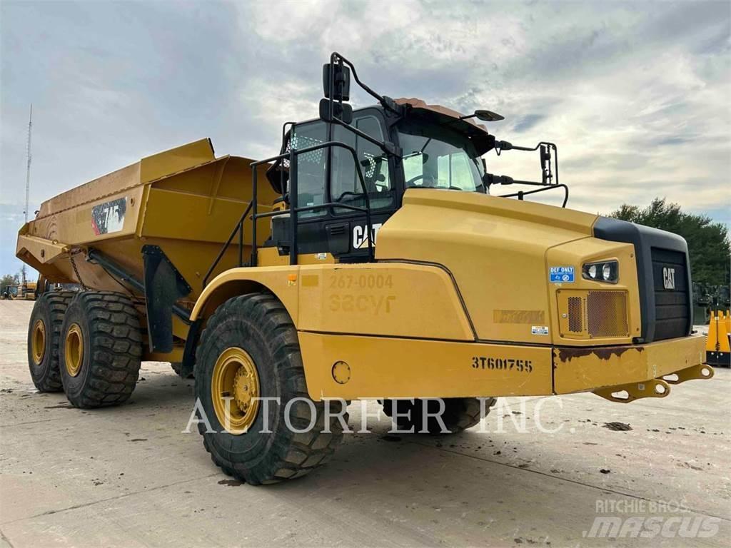 CAT 745 Шарнирно-сочленённые самосвалы