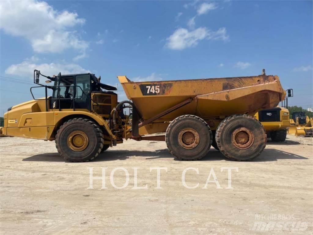 CAT 745 Шарнирно-сочленённые самосвалы