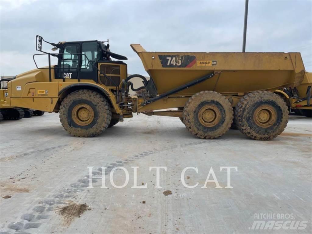 CAT 745 Шарнирно-сочленённые самосвалы