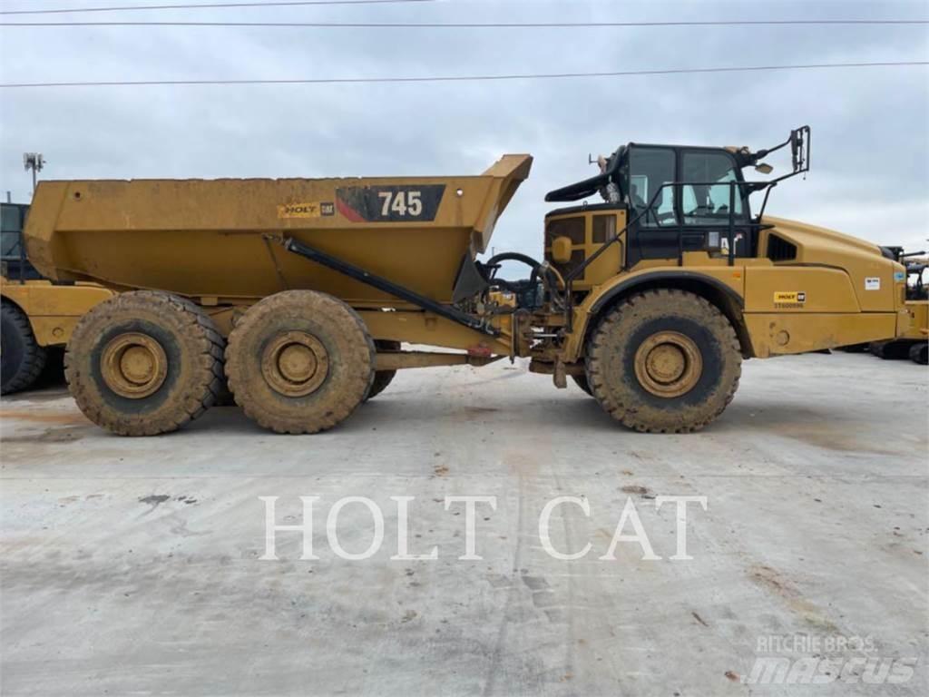 CAT 745 Шарнирно-сочленённые самосвалы