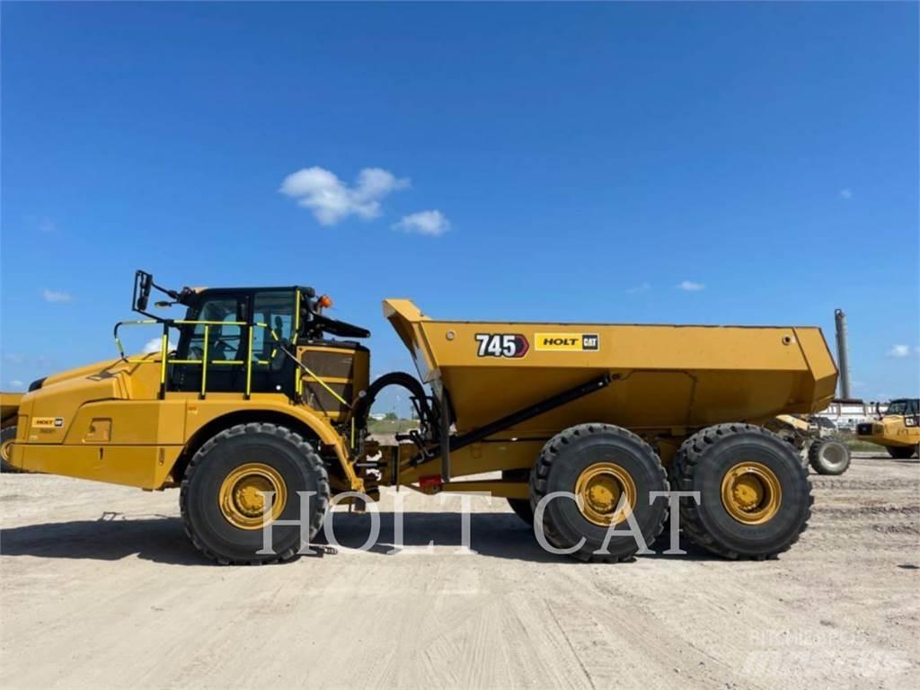 CAT 745 Шарнирно-сочленённые самосвалы