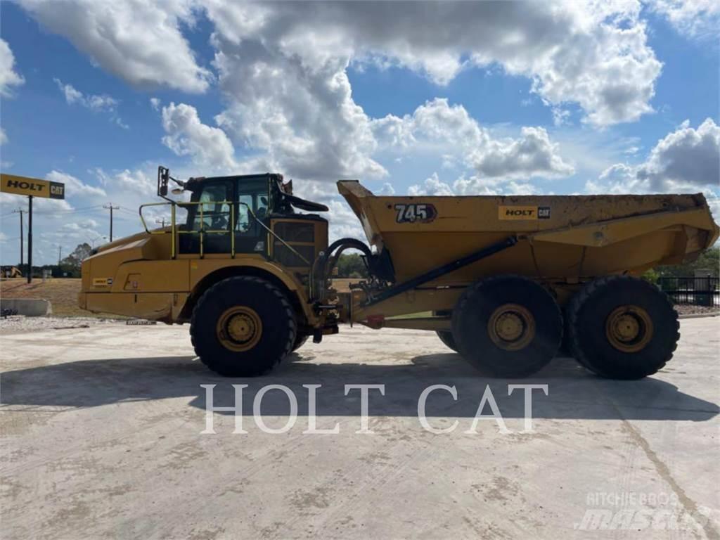 CAT 745 Шарнирно-сочленённые самосвалы