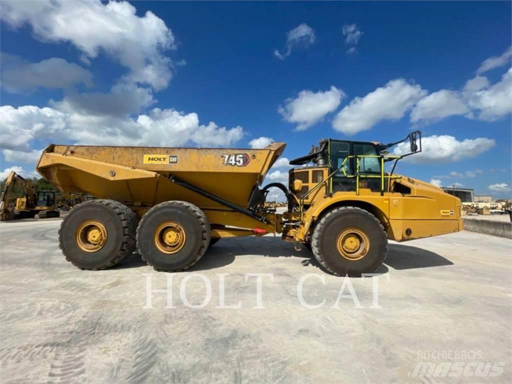 CAT 745 Шарнирно-сочленённые самосвалы