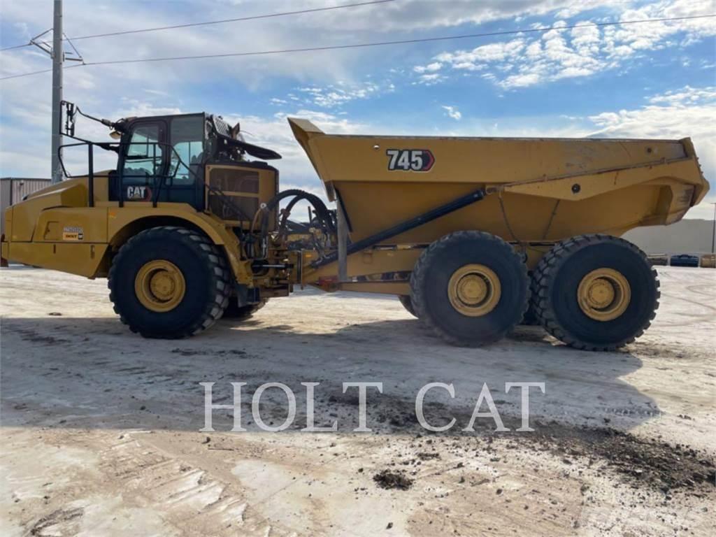 CAT 745 Шарнирно-сочленённые самосвалы