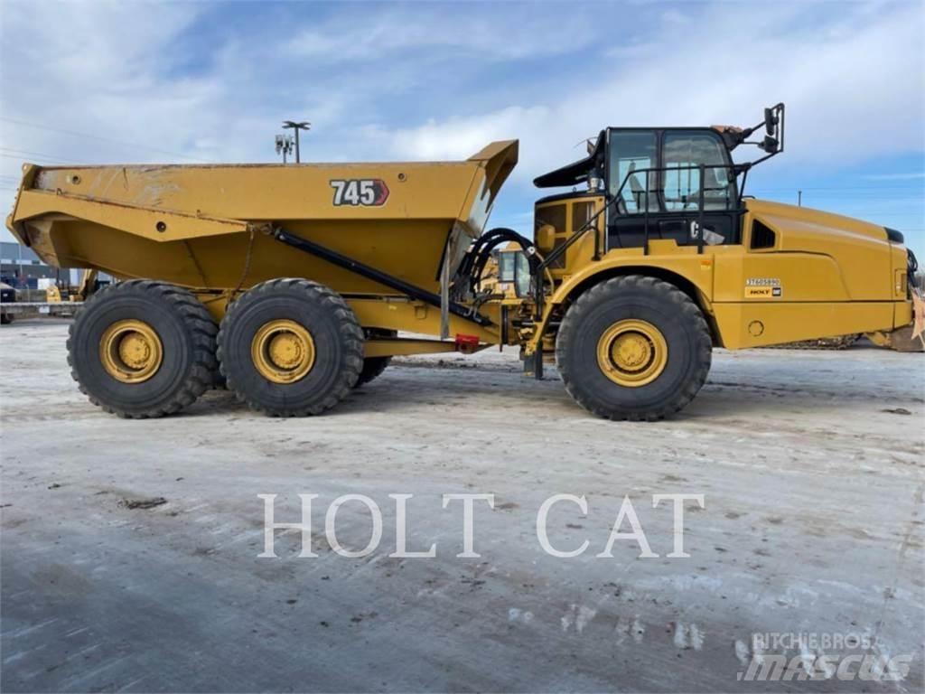 CAT 745 Шарнирно-сочленённые самосвалы