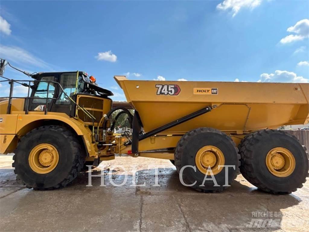 CAT 745 Шарнирно-сочленённые самосвалы
